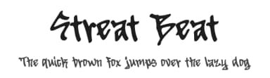 Streat Beat by MJType — Script Handwritten Font — thumbnail 1