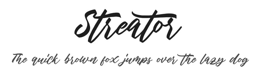 Streator by Alpaprana Studio — Script Handwritten Font — preview 1