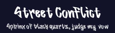 Street Conflict by Studio Hello Good — Script Handwritten Font — thumbnail 2