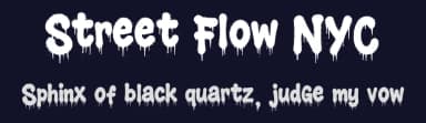 Street Flow NYC by Woodcutter — Script Handwritten Font — thumbnail 2