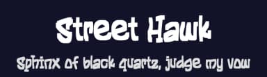 Street Hawk by selawetype — Script Handwritten Font — thumbnail 2