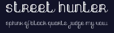 Street Hunter by Qkila — Script Handwritten Font — thumbnail 2