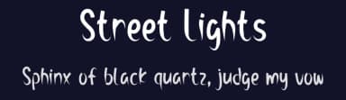 Street Lights by Morning Time Studio — Script Handwritten Font — thumbnail 2