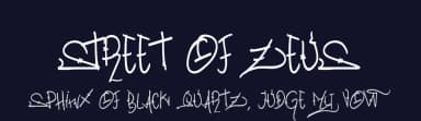 Street Of Zeus by Cikareotype Studio — Script Handwritten Font — thumbnail 2