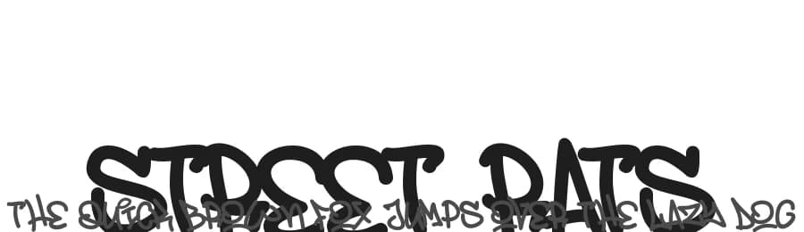 Street Rats by Cikareotype Studio — Script Handwritten Font