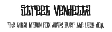 Street Vendetta by B85 — Script Handwritten Font — thumbnail 1