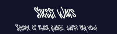 Street Wars by semuthitam — Script Handwritten Font — thumbnail 2
