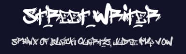 Street Writer by Noah — Script Handwritten Font — thumbnail 2