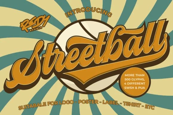 Streetball Font by RedyStudio — Script Handwritten Font
