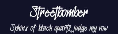 Streetbomber by Din Studio — Script Handwritten Font — thumbnail 2