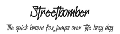 Streetbomber by Din Studio — Script Handwritten Font — thumbnail 1