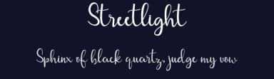 Streetlight by Mr Letters — Script Handwritten Font — thumbnail 2