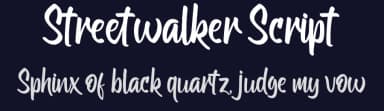 Streetwalker Script by Nico Muslib — Script Handwritten Font — thumbnail 2