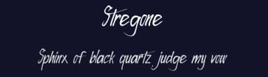 Stregone by Studio Hello Good — Script Handwritten Font — thumbnail 2