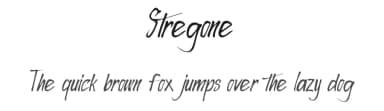Stregone by Studio Hello Good — Script Handwritten Font — thumbnail 1