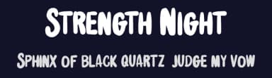 Strength Night by Mr Letters — Script Handwritten Font — thumbnail 2