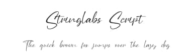 Stringlabs Script by StringLabs Creative Studio — Script Handwritten Font — thumbnail 1