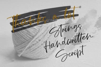 Strings Font by Bluestudio — Script Handwritten Font — thumbnail 9