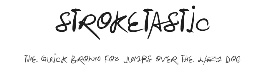 Stroketastic by Hawtpixel — Script Handwritten Font