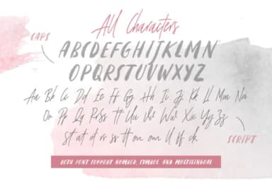 Strong Heart Duo Font by saridezra — Script Handwritten Font — thumbnail 9