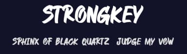 Strongkey by CconceptLab — Script Handwritten Font — thumbnail 2