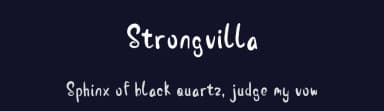 Strongvilla by UI Creative — Script Handwritten Font — thumbnail 2