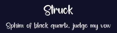 Struck by Inermedia Studio — Script Handwritten Font — thumbnail 2