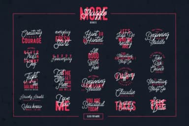 Struggle More Duo Font by LovePowerDesigns — Script Handwritten Font — thumbnail 3