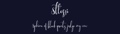 Sttessi by Integritype Studio — Script Handwritten Font — thumbnail 2