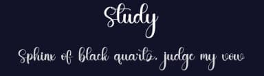 Study by Inermedia Studio — Script Handwritten Font — thumbnail 2