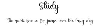 Study by Inermedia Studio — Script Handwritten Font — thumbnail 1