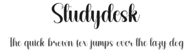 Studydesk by Andi Moz — Script Handwritten Font — thumbnail 1