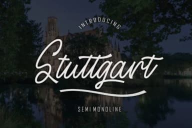 Stuttgart Font by Sinfa.co — Script Handwritten Font — thumbnail 1