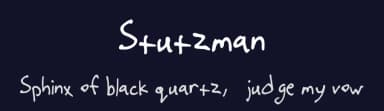 Stutzman by Kip Stutzman — Script Handwritten Font — thumbnail 2