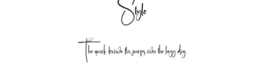 Style by Scratchones — Script Handwritten Font — thumbnail 1
