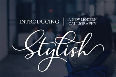 Stylish Font by WDfont Creative by WDfont Creative — Script Handwritten Font — thumbnail 1