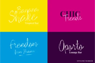 Stylish Marker Font by Pedro Alexandre Teixeira — Script Handwritten Font — thumbnail 3