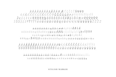 Stylish Marker Font by Pedro Alexandre Teixeira — Script Handwritten Font — thumbnail 7