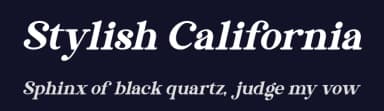 Stylish California by Letterena Studios — Serif Font — thumbnail 2
