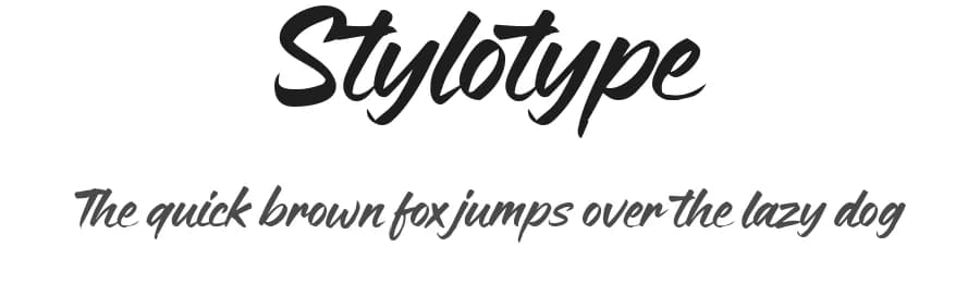 Stylotype by BlackFridayFont FMF — Script Handwritten Font