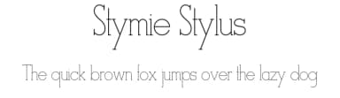 Stymie Stylus by ClaudeP — Serif Font — thumbnail 1