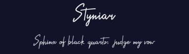 Styniar by Febri_Creative — Script Handwritten Font — thumbnail 2