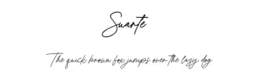 Suarte by Maulana Creative — Script Handwritten Font — thumbnail 1