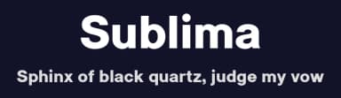 Sublima by Punchform — Sans Serif Font — thumbnail 2