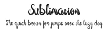 Sublimation by Roni Studio — Script Handwritten Font — thumbnail 1