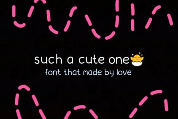 Such a Cute One Font by kikydwiagustina — Script Handwritten Font