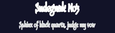Sudegnak No3 by gluk — Script Handwritten Font — thumbnail 2