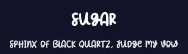 Sugar by Gado Gado — Script Handwritten Font — thumbnail 2