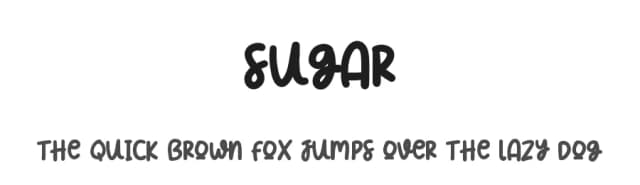Sugar by Gado Gado — Script Handwritten Font