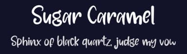 Sugar Caramel by K_IN Studio — Script Handwritten Font — thumbnail 2